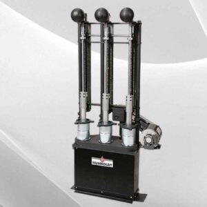H-1356D.5F Marshall Asphalt, Triple Compactor, 4", Automatic with Rotating Base