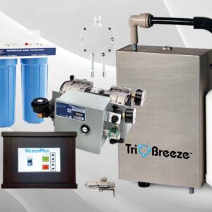 H-2740T.5F Vapor Plus Humidity Control with TriOBreeze Sanitizer, Touch screen