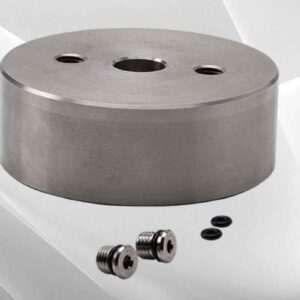 Triaxial Top Cap Only, Stainless Steel